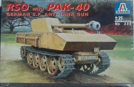 ITALERI RSO WITH PAK-40 GERMAN S.P. ANTI TANK GUN