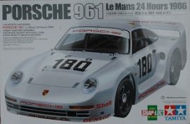 TAMIYA PORSCHE 961 LE MANS 24 HOURS 1986