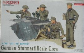 DRAGON GERMAN STURMARTILLERIE CREW