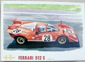 HELLER FERRARI 512 S