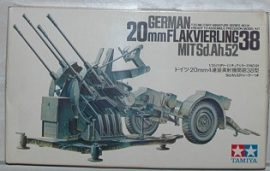 TAMIYA GERMAN 20MM FLAKVIERLING 38
