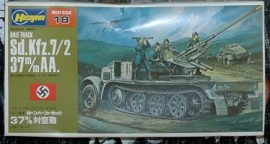 HASEGAWA HALF TRACK SD.KFZ.7/2 37 M/M AA.
