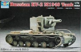 TRUMPETER RUSSIAN KV-2 M1940 TANK