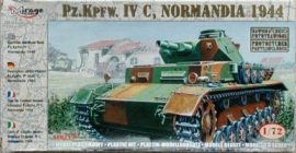 MIRAGE HOBBY PZ.KPFW. IV C NORMANDIA 1944