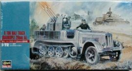 HASEGAWA 8 TON HALF TRACK QUADRUPLE 20MM AA.
