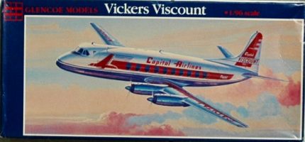 GLENCOE MODELS VICKERS VISCOUNT