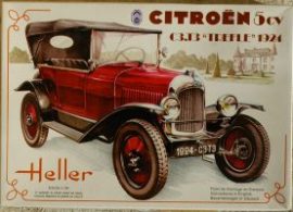HELLER CITROEN 5 CV C3.T3 TREFLE 1924