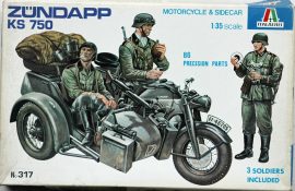 ITALAEREI ZUNDAPP KS 750 MOTORCYCLE & SIDECAR