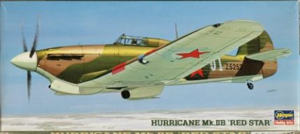 HASEGAWA HURRICANE MK.IIB RED STAR