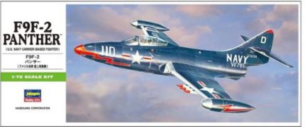 HASEGAWA 00242 F9F-2 PANTHER U.S. NAVY FIGHTER