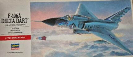 HASEGAWA GENERAL DYNAMICS CONVAIR F-106A DELTA DART