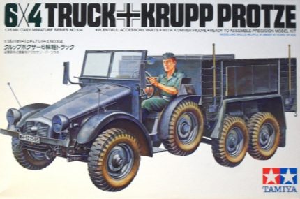 TAMIYA 35104 6X4 TRUCK KRUPP PROTZE