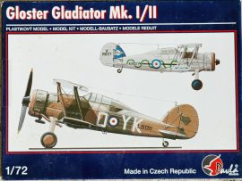 PAULA MODELS GLOSTER GLADIATOR MK.I/II