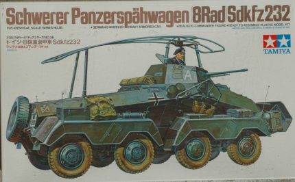 TAMIYA SCHWERER PANZERSPAHWAGEN (8RAD) SDKFZ 232