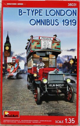 MINIART B-TYPE LONDON OMNIBUS 1919