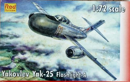 RED HURRICANE YAKOVLEV YAK-25 FLASHLIGHT-A