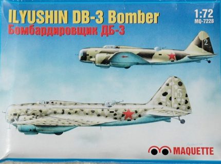 TOO MAQUETTE ILYUSHIN DB-3 BOMBER