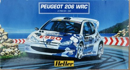 HELLER PEUGEOT 206 WRC