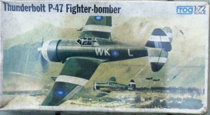 FROG THUNDERBOLT P-47 FIGHTER-BOMBER