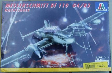 ITALERI MESSERSCHMITT BF 110 G4/R3 NACHTJAGER