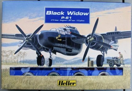 HELLER BLACK WIDOW P-61