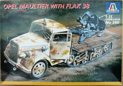 ITALERI OPEL MAULTIER WITH FLAK 38