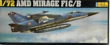HELLER 258  AMD MIRAGE F1 C/B