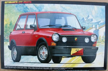FUJIMI AUTOBIANCHI A112 ABARTH