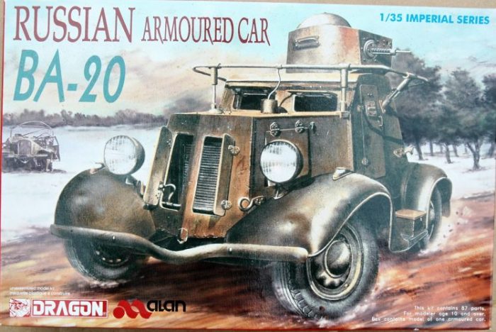 DRAGON ALAN RUSSIAN ARMOURED CAR BA-20
