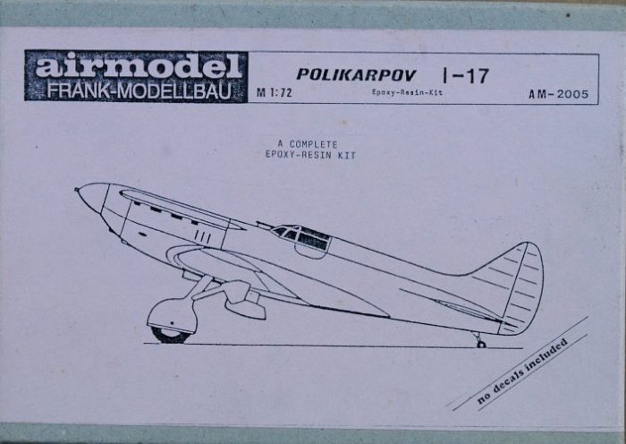 AIRMODEL POLIKARPOV I-17