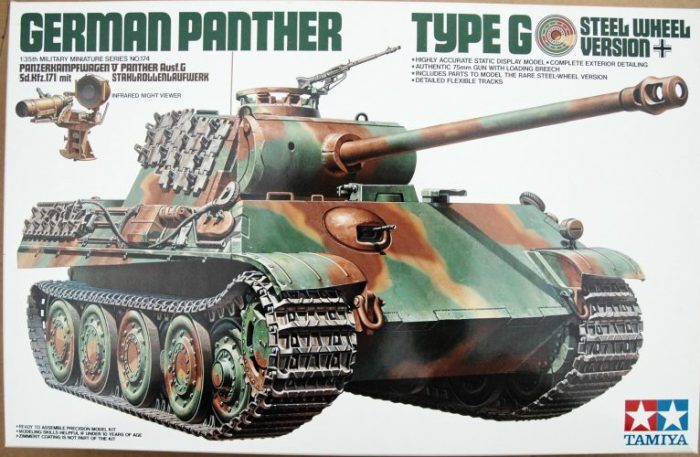 TAMIYA GERMAN PANTHER TYPE G