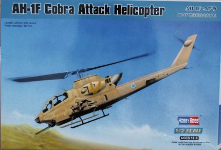 HOBY BOSS AH-1F COBRA ATTACK HELICOPTER