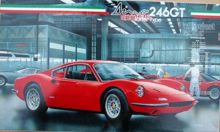 FUJIMI DINO 246 GT LATTER TYPE