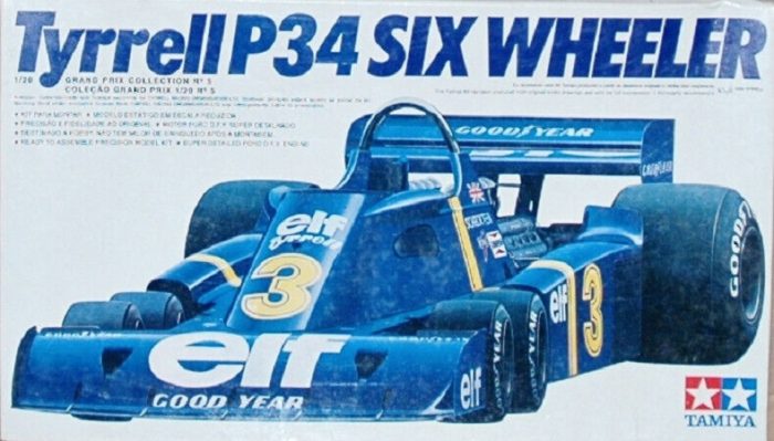 TAMIYA TYRELL P34 SIX WHEELER