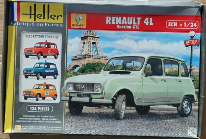 HELLER RENAULT 4L VERSION GTL