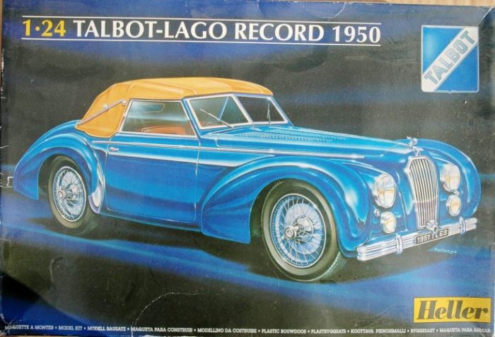 HELLER TALBOT-LAGO RECORD 1950