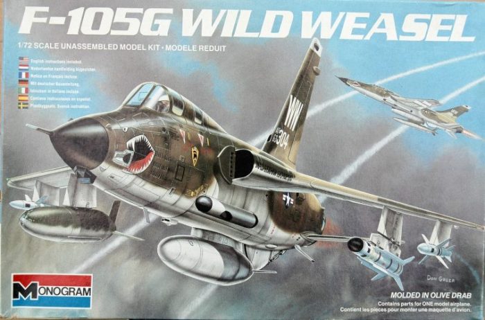 MONOGRAM F-105G WILD WEASEL