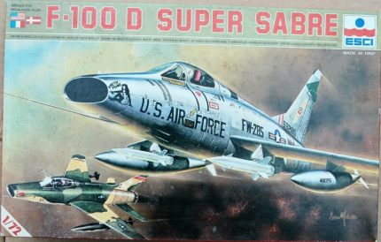 ESCI F-100D SUPER SABRE