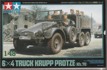 TAMIYA 6X4 TRUCK KRUPP PROTZE (KFZ.70)