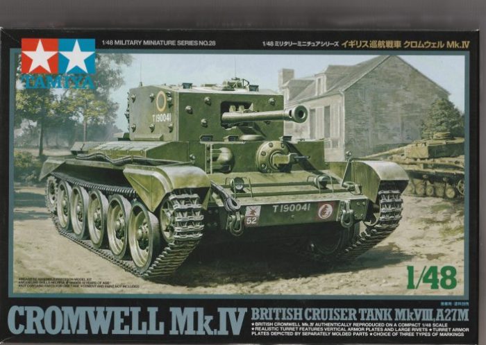 TAMIYA CROMWELL MK.IV BRITISH CRUISER TANK MK.VIII.A27M