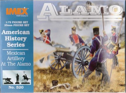 IMEX ALAMO MEXICAN ARTILLERY AT THE ALAMO