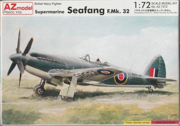 AZ MODEL SUPERMARINE SEAFANG F.MK.32