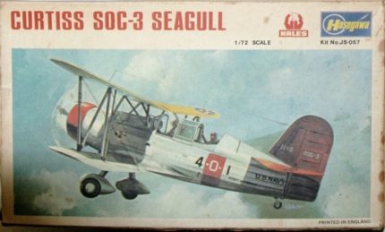 HASEGAWA CURTISS SOC-3 SEAGULL