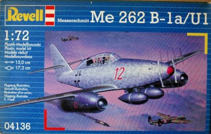 REVELL MESSERSCHMITT ME262 B-1A