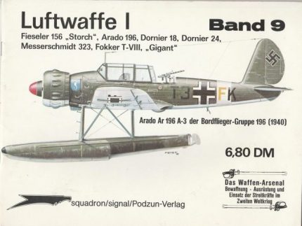 SQUADRON SIGNAL PODZUN-VERLAG LUFTWAFFE I BAND 9