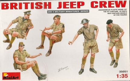 MINI ART BRITISH JEEP CREW