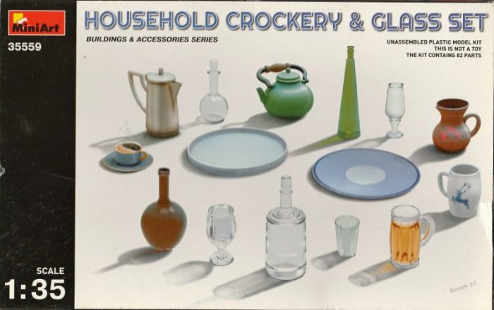 MINI ART HOUSEHOLD CROCKERY & GLASS SET