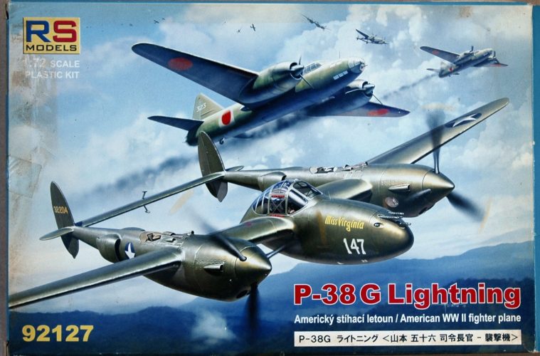 RS MODELS P-38G LIGHTNING