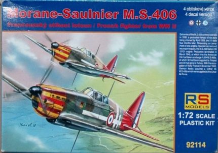 RS MODELS MORANE-SAULNIER M.S.406