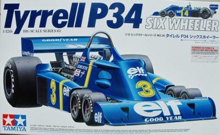 TAMIYA TYRELL P34 SIX WHEELER